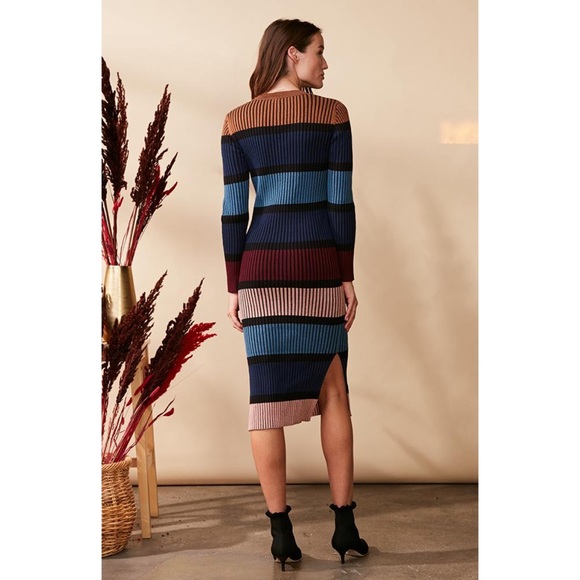 Anthropologie Lorna Midi Sweater Dress - Picture 9 of 11